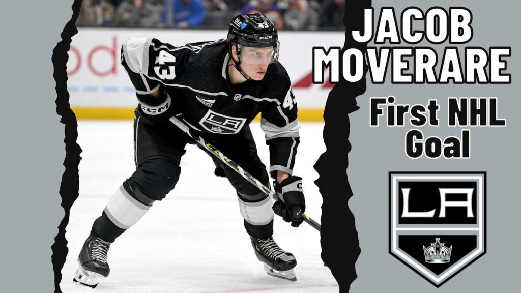 jacob moverare 43 los angeles kings first nhl goal mar 7 2024