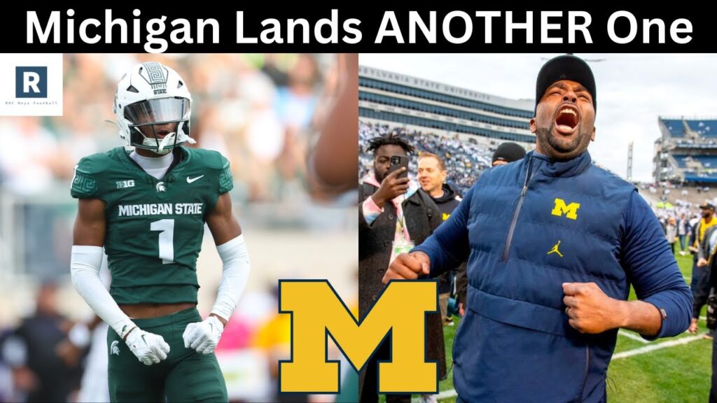 jaden mangham commits to michigan michigan football transfer portal news