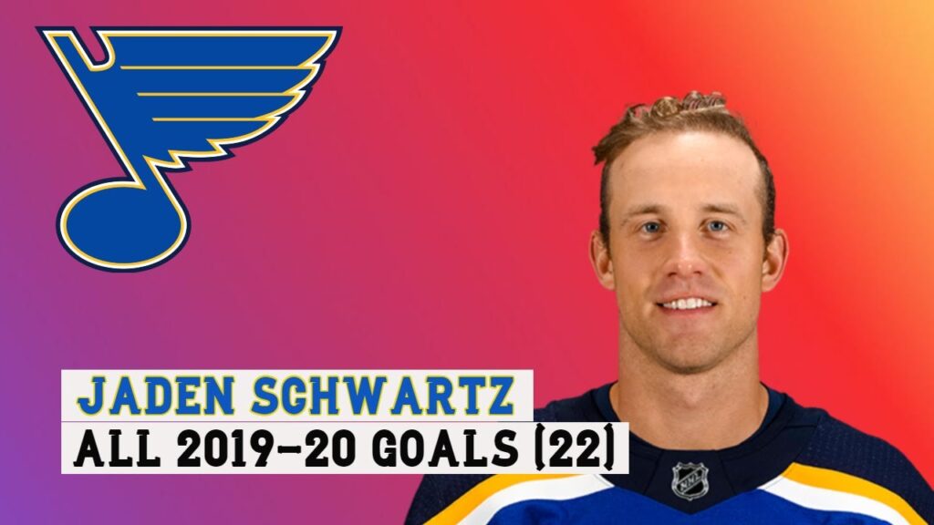 jaden schwartz 17 all 22 goals of the 2019 20 nhl season