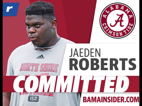 jaeden roberts 4 star e2ad90efb88fe2ad90efb88fe2ad90efb88fe2ad90efb88f og commits to alabama career highlights