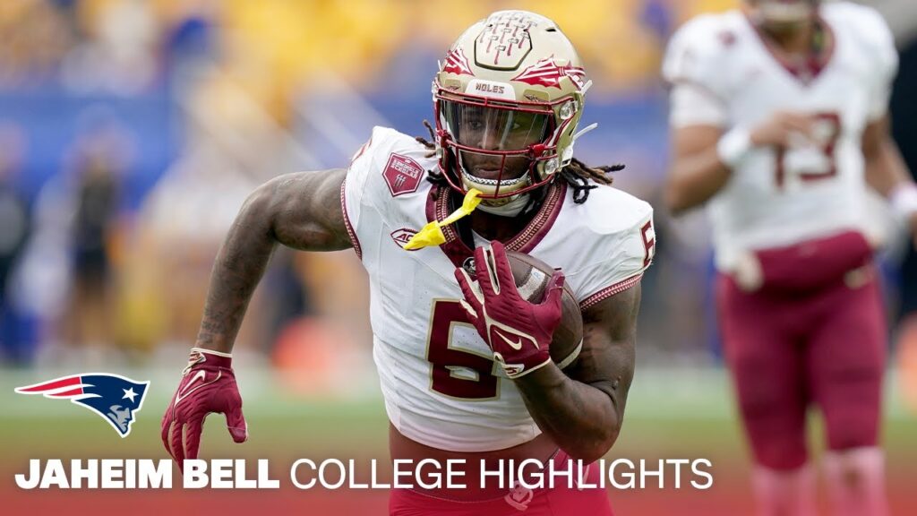 jaheim bell college highlights fsu te new england patriots 2024 nfl draft pick