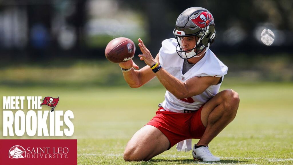 jake camarda on football journey goals for rookie season meet the rookies