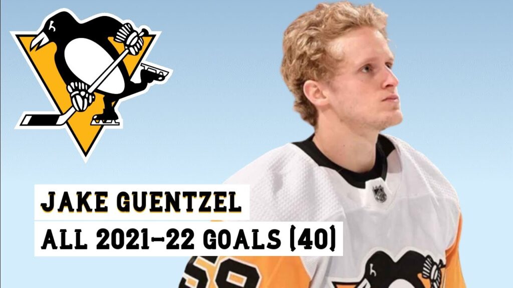 jake guentzel 59 all 40 goals of the 2021 22 nhl season