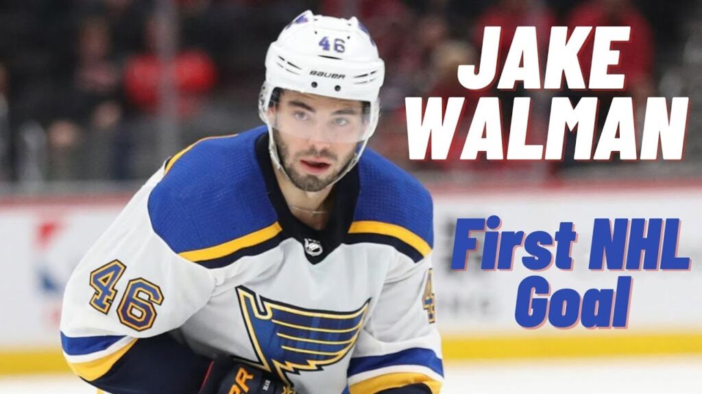 jake walman 46 st louis blues first nhl goal apr 7 2021