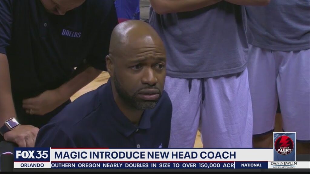 jamahl mosley introduced as new head coach of orlando magic