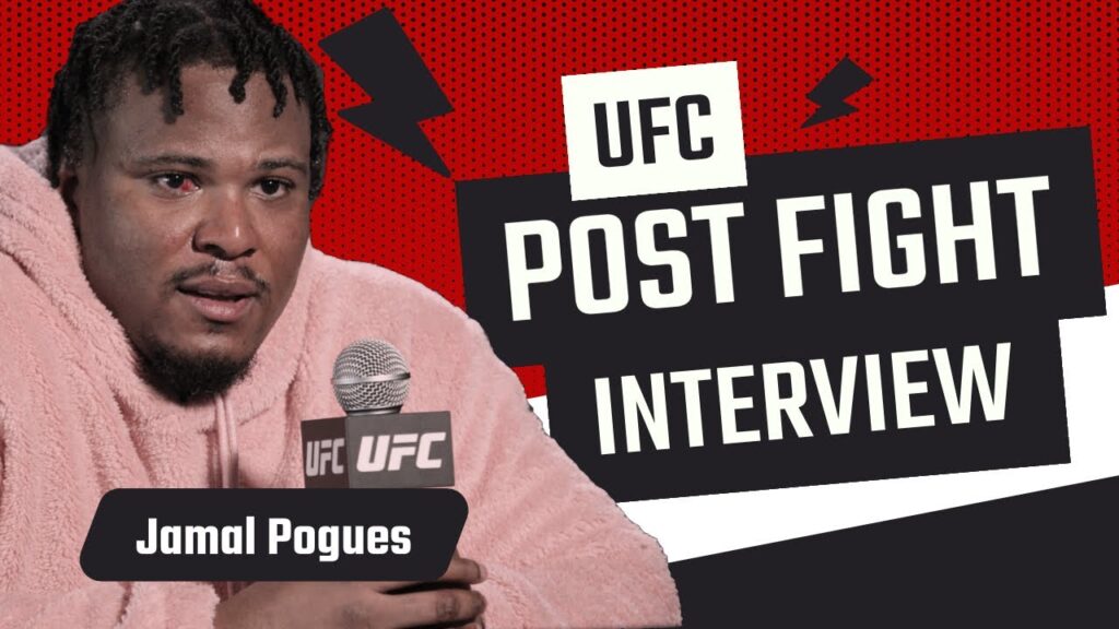 jamal pogues full ufc vegas 85 post fight interview