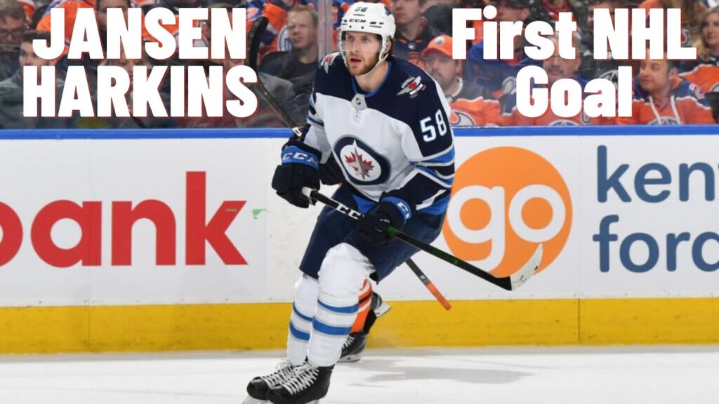 jansen harkins 58 winnipeg jets first nhl goal feb 6 2020