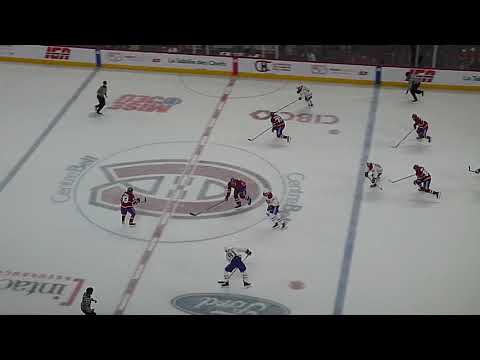 jared davidson scores in the montreal canadiens red vs white intrasquad game 9 24 23