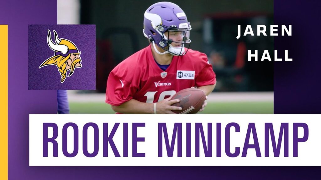 jaren hall rookie minicamp highlights