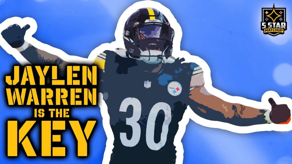 jaylen warren is here to save the steelers run game