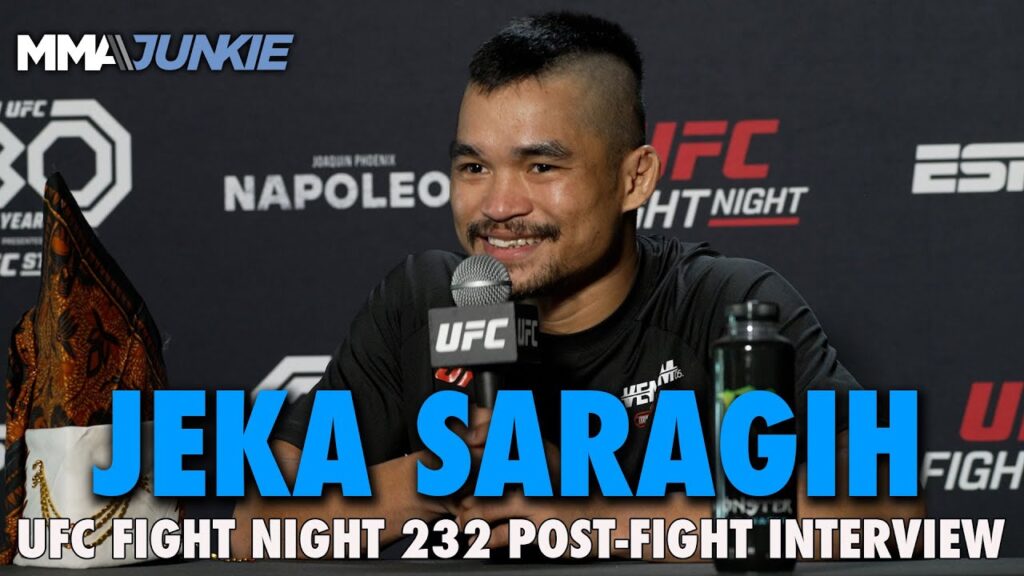 jeka saragih used doubts from indonesian fans to get first victory for country ufc fight night 232