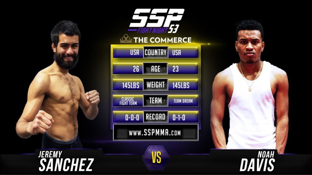 jeremy sanchez vs noah davis ssp53