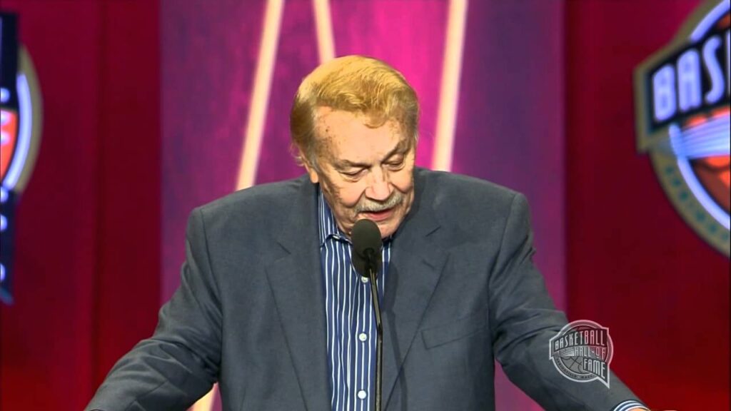 jerry buss basketball hall of fame enshrinement speech