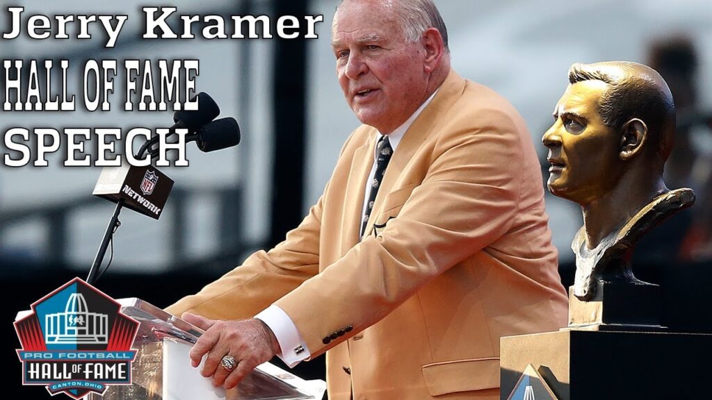 jerry kramer full hall of fame speech 2018 pro football hall of fame nfl 1