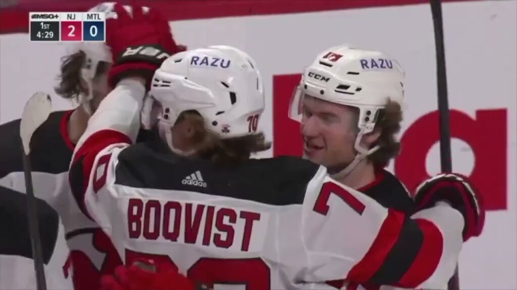 jesper boqvist highlights new jersey devils