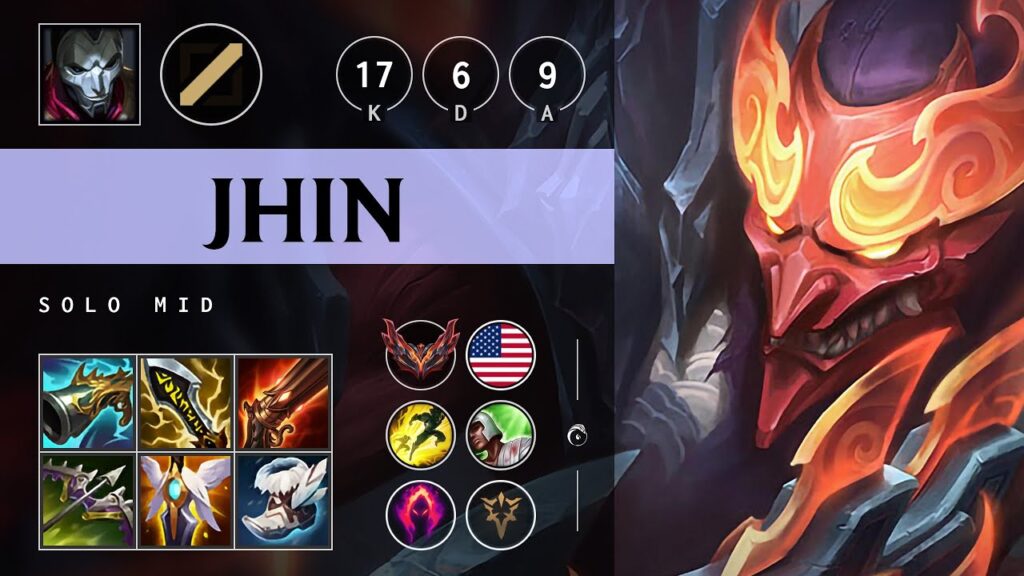 jhin mid vs yasuo legendary na grandmaster patch 14 17