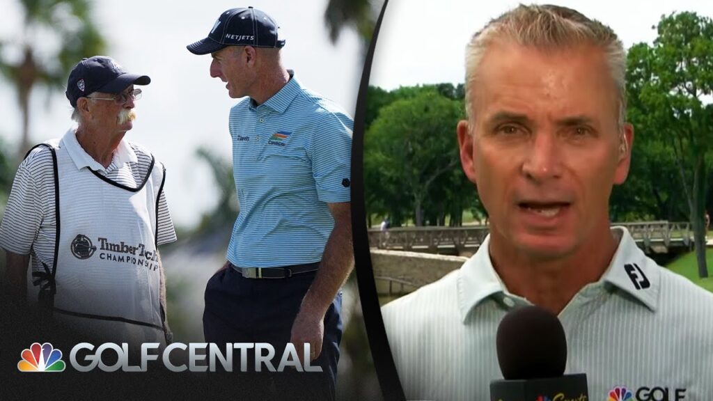 jim furyk split with longtime caddie mike fluff cowan was amicable golf central golf channel