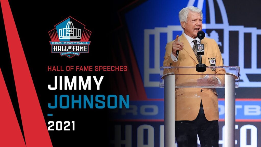 jimmy johnson full hall of fame speech 2021 pro football hall of fame nfl 1