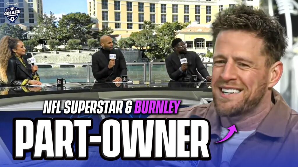 jj watt opens up to thierry henry on his journey to becoming burnley part owner cbs sports golazo