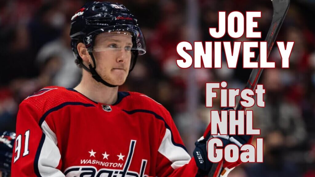 joe snively 91 washington capitals first nhl goal feb 10 2022