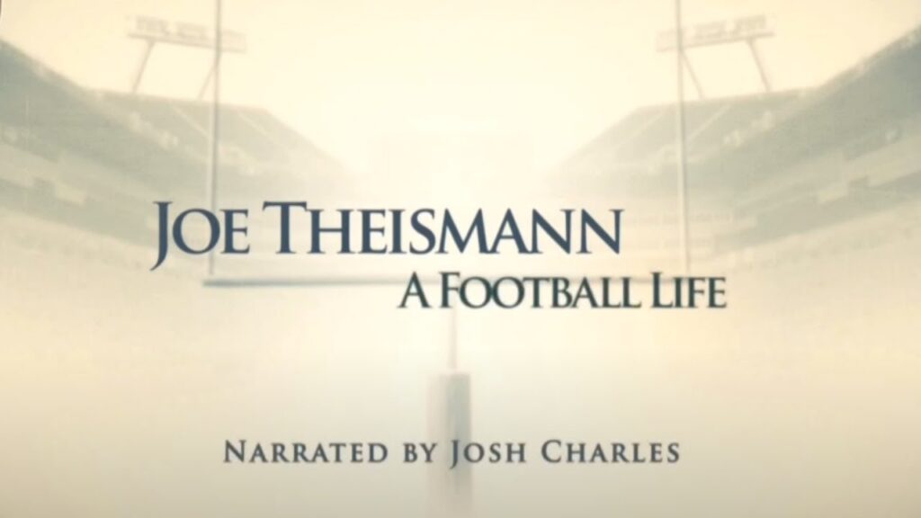 joe theismann a football life