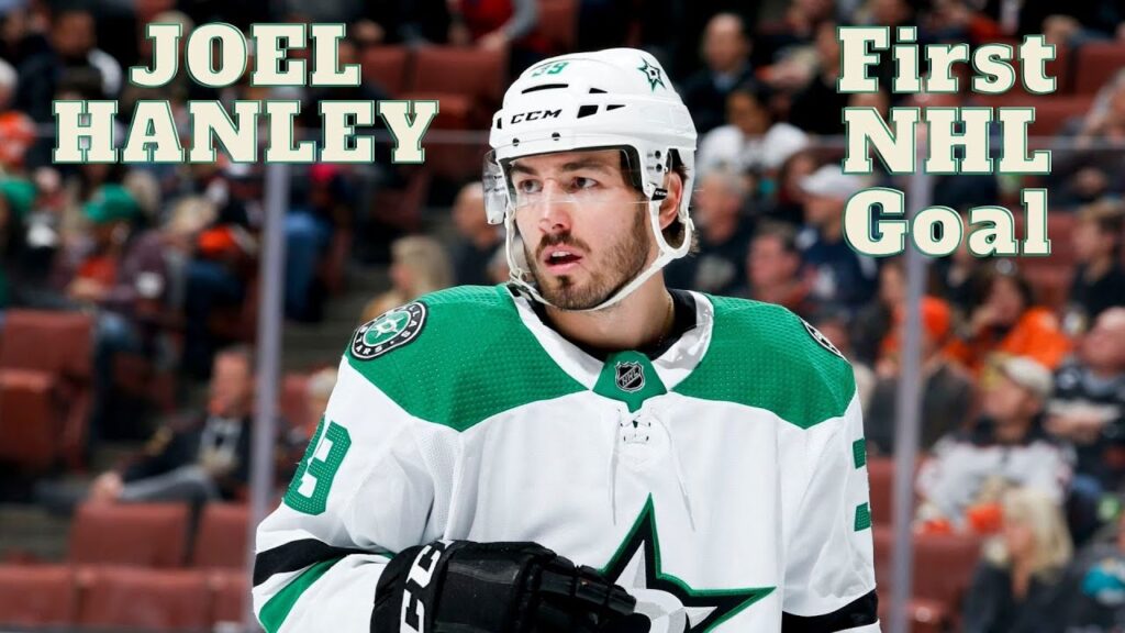 joel hanley 39 dallas stars first nhl goal sep 19 2020