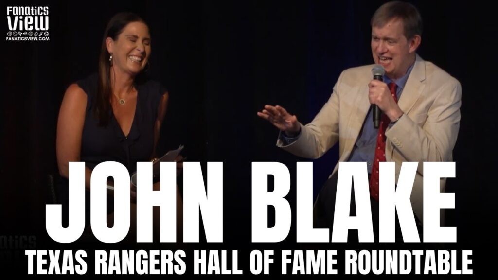 john blake emily jones share stories about texas rangers blakes hof media relations career