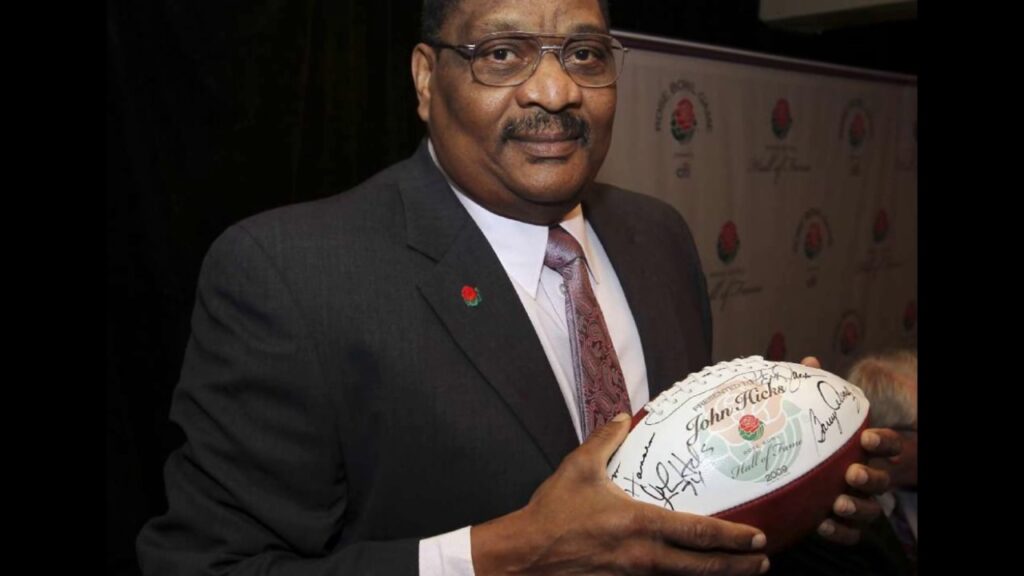 john hicks hall of fame lineman who played in three rose bowls dies at 65