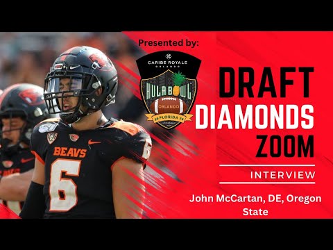 john mccartan de oregon state 2024 hula bowl spotlight zoom interview