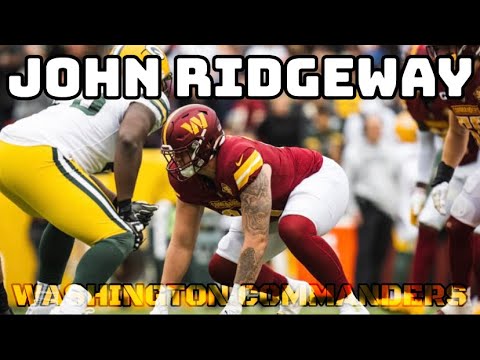 john ridgeway complete rookie highlights beastf09f8da6f09fa68d washington commanders