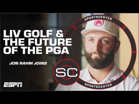 jon rahm talks move to liv golf future with pga tour sportscenter