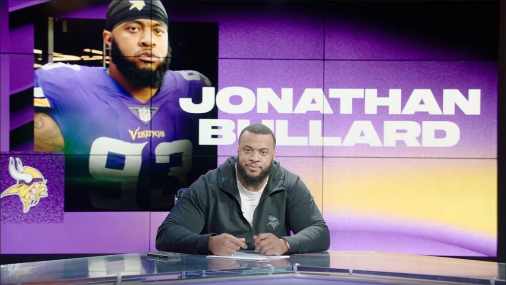 jonathan bullard signs his contract to stay a minnesota viking