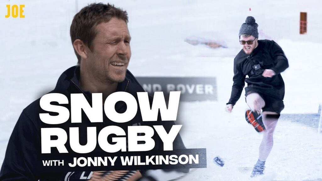 jonny wilkinson on ice we played snow rugby at 11000 feet with the england legend