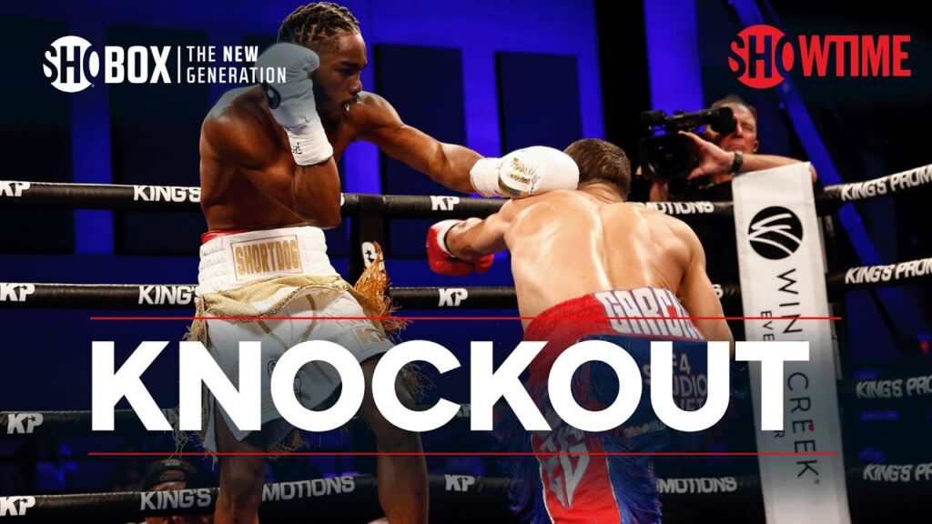 jordan white scores stunning left hook ko over garcia shobox the new generation