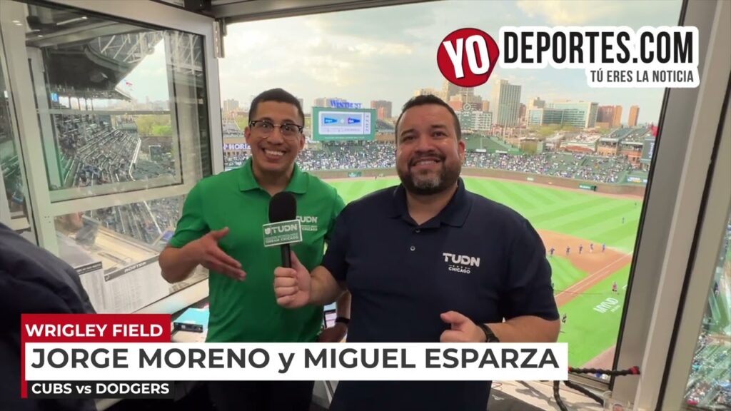 jorge moreno y miguel esparza miguelon cubs f09f869a dodgers univision radio 1200am yodeportes