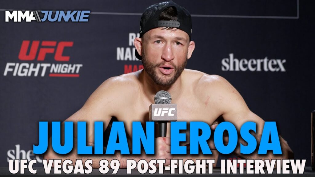 julian erosa wanted to call out lia thomas after win i dont like cheaters ufc on espn 53