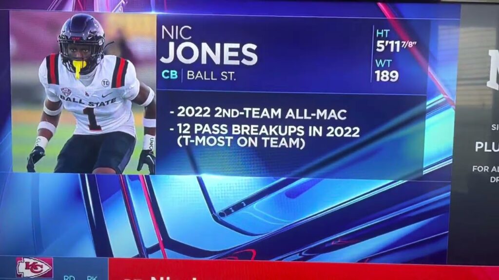 kansas city chiefs select nic jones