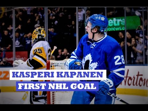 kasperi kapanens first nhl goal april 8th 2017 hd