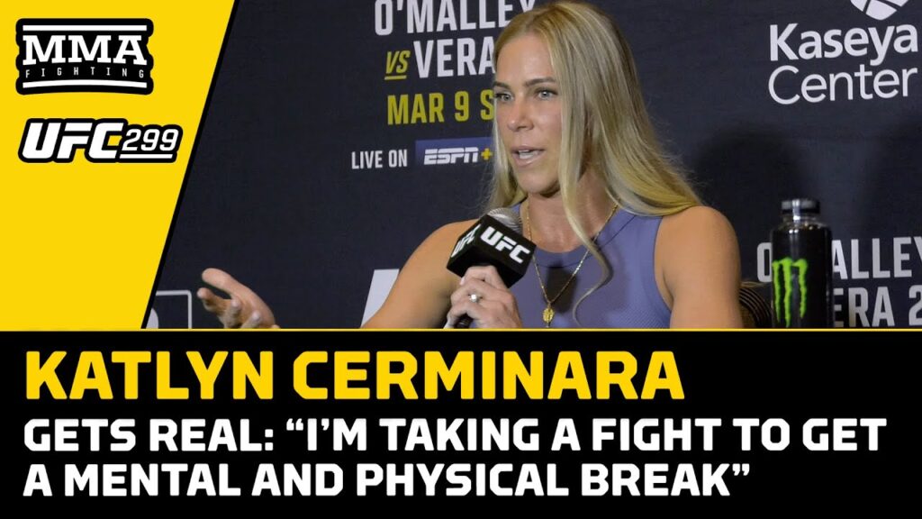 katlyn cerminara reveals emotional struggles with fertility treatment ufc 299