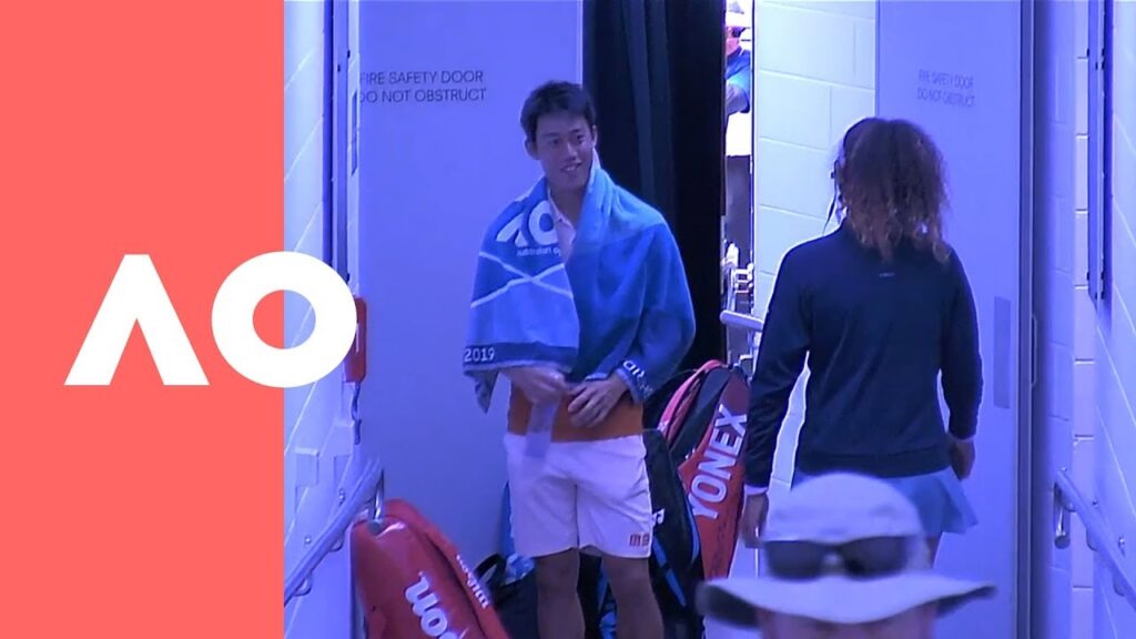 kei nishikori and naomi osaka meeting up between their matches australian open 2019