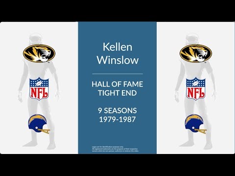 kellen winslow hall of fame football tight end