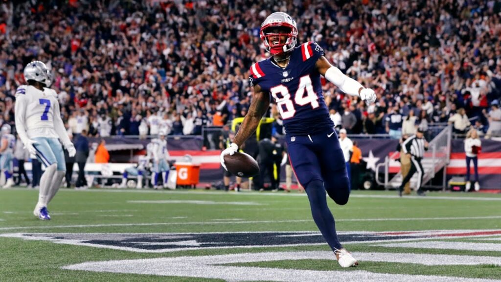 kendrick bourne 2021 season highlight recap new england patriots