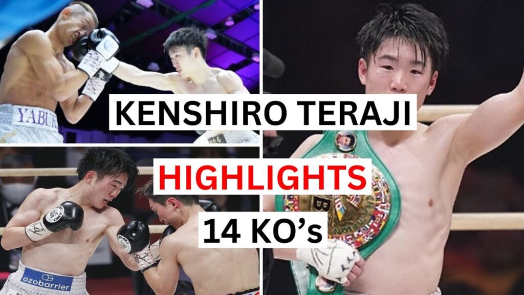 kenshiro teraji 14 kos highlights knockouts