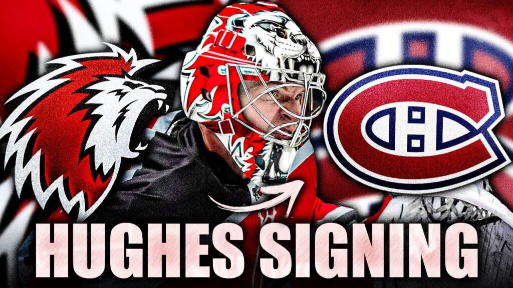 kent hughes makes a very weird move montreal canadiens sign connor hughes from switzerland