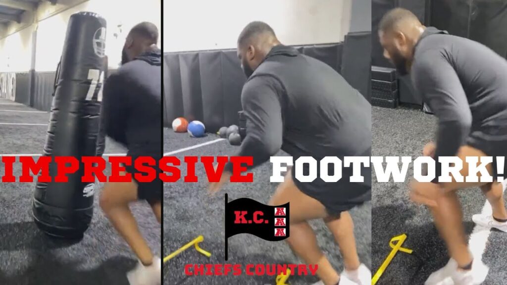 keondre coburn shows off impressive footwork and speed f09f9180f09f94a5f09f94a5 chiefs country