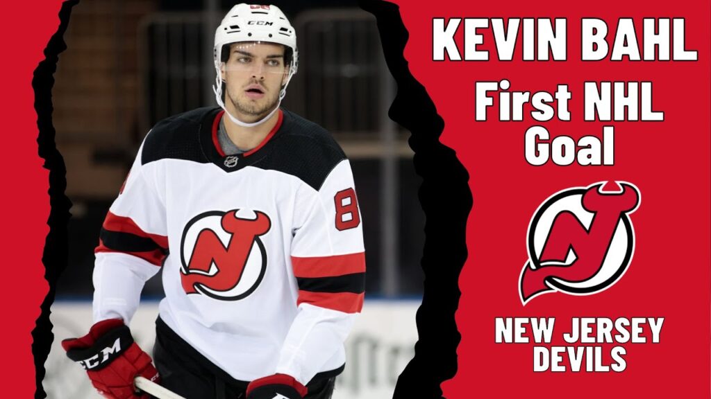 kevin bahl 88 new jersey devils first nhl goal apr 12 2022