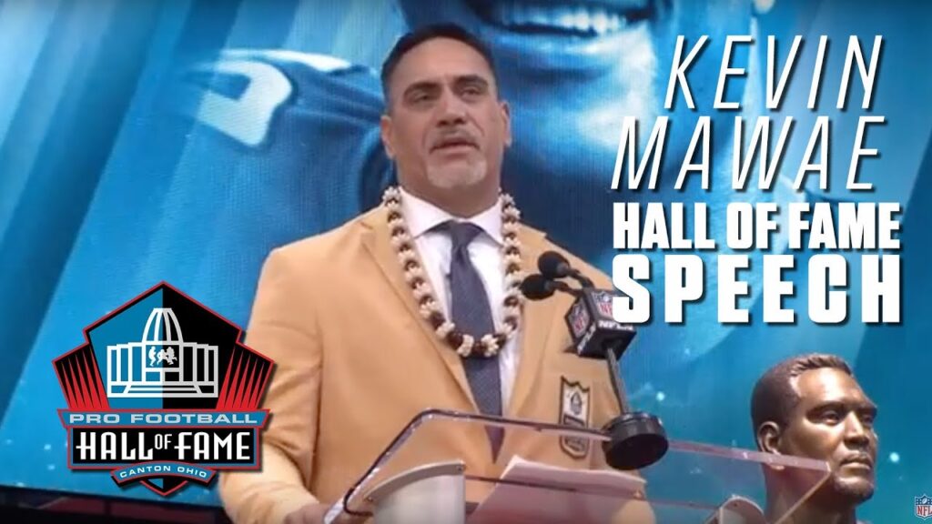 kevin mawae full hall of fame speech 2019 pro football hall of fame nfl