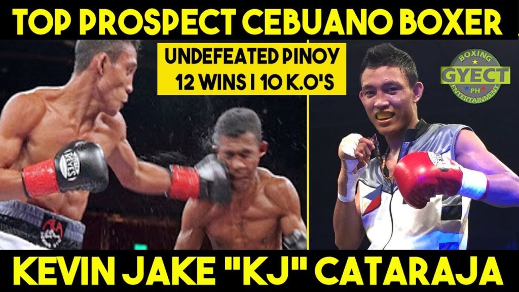 kilalanin si cebuano boxer kevin jake kj cataraja