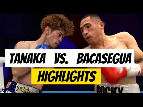 kosei tanaka vs christian bacasegua rangel highlights