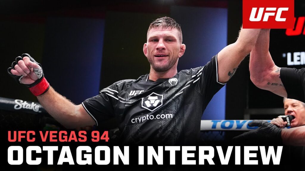 kurt holobaugh octagon interview ufc vegas 94